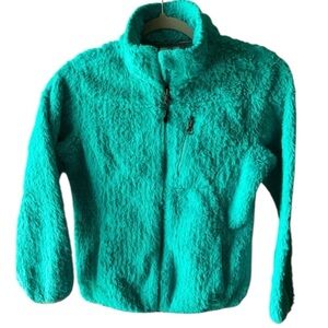 Magellan Outdoors Sherpa Kids Jacket Zip Up Long Sleeve Girls Youth Sz 12/14
